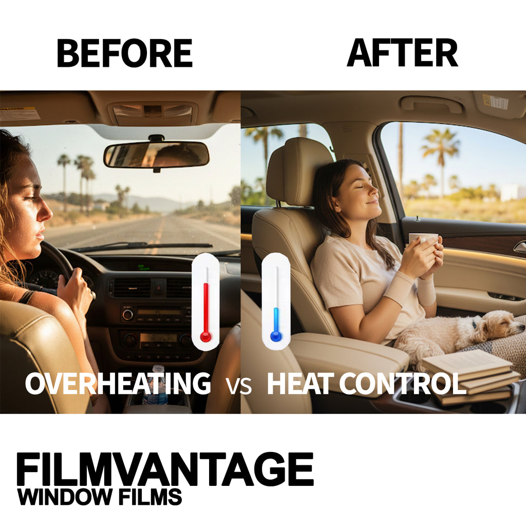 UltimaCool DUO Carbon Ceramic PreCut Window Tint Film For Automotive Tinting