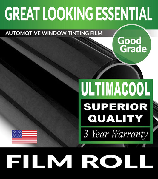 UltimaCool Window Tint Film UnCut Roll For Automotive Tinting
